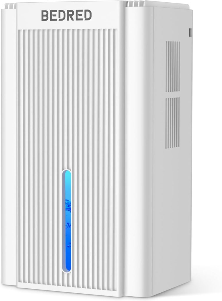 BEDRED white dehumidifier in a bright living room - View 1